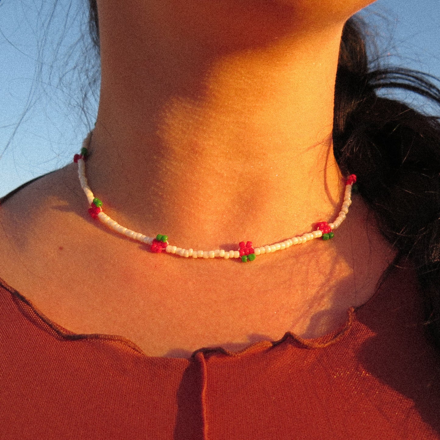 STRAWBERRY CHEESECAKE CHOKER